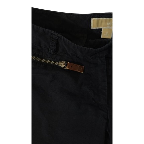 Michael Kors Women's Straight Leg Pants Sz 2 Black - Picture 5 of 6